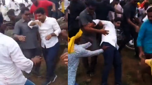 naralokeshfelldownduringyuvagalampadayatra2