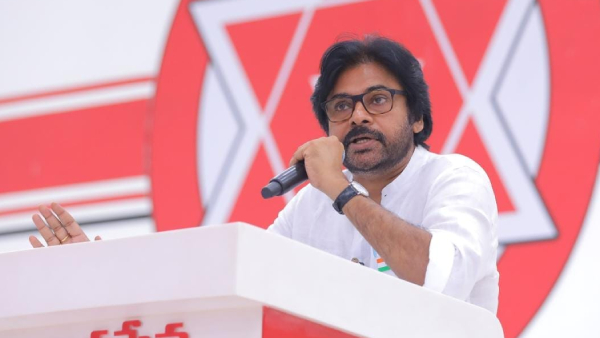 Pawan Kalyan visits red sand dunes near Bheemili