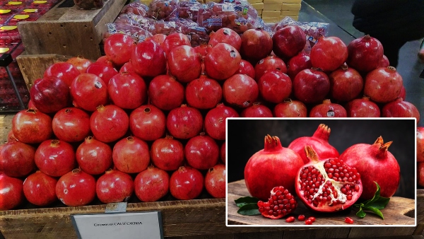 Pomegranate prices drop due to huge supply in Hyderabad