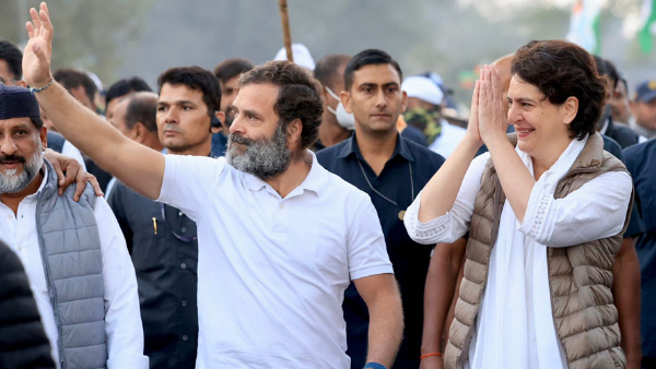 l rahul gandhi and priyanka gandhi