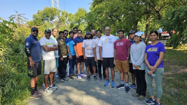 NRI news:America Telugu association succesfully conducts fitness challenge in virginia NRI news:America Telugu association succesfully conducts fitness challenge in virginia