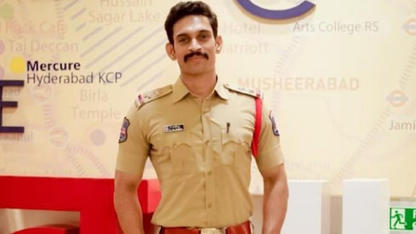 Hyderabad: SI Rajender arrested in drugs case.