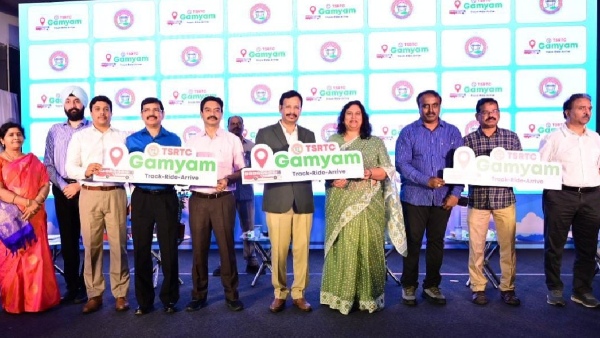 Telangana: gamyam app launched by TSRTC MD VC Sajjanar
