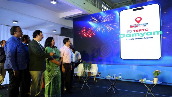 Telangana: gamyam app launched by TSRTC MD VC Sajjanar