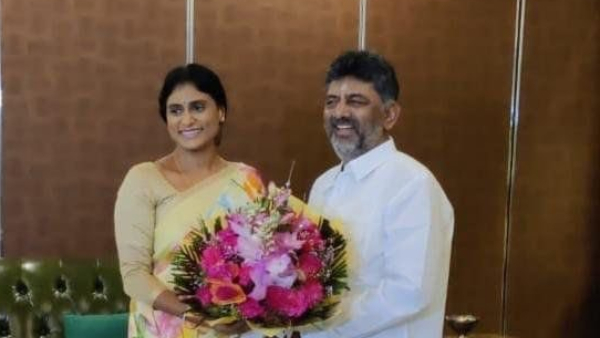 YS Sharmila decided to merge her party with Congress in Presence of Sonia Gandhi on August 12th