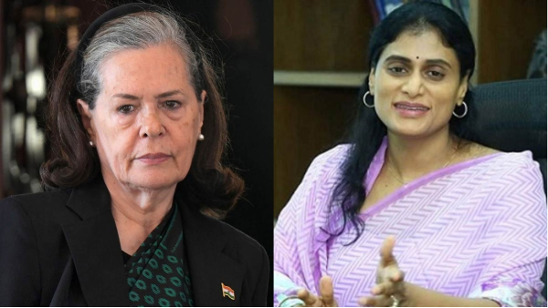 YS Sharmila decided to merge her party with Congress in Presence of Sonia Gandhi on August 12th