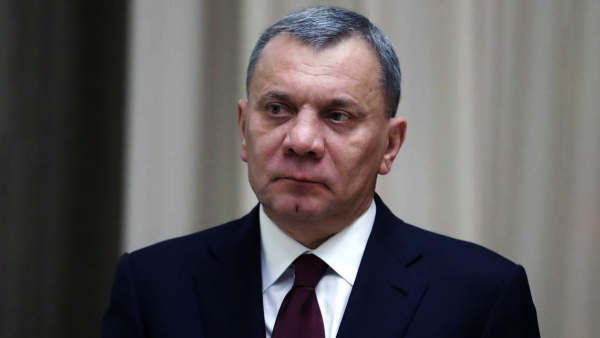 Roscosmos Director General Yuri Borisov reacts to the failure of Luna 25 Roscosmos Director General Yuri Borisov reacts to the failure of Luna 25