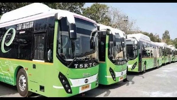 green metro luxury ac buses will start running in greater hyderabad from today