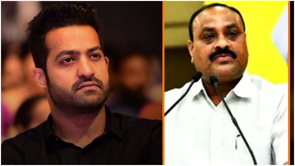 TDP AP Presidnet Achamnaidu made interesting Comments on Junior NTR silence on Chandra Babu arrest