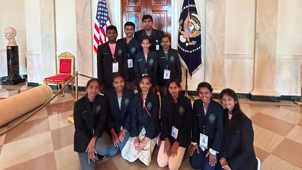 Rare Oppurtunity for AP Govt School students, Visits White House in US