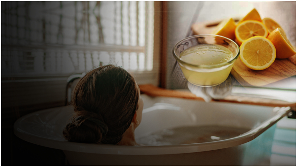 health tips:Lemon juice in bathing water.. know the benefits, you will not leave it!!