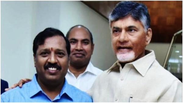 AP Govt suspended Chandra Babu former PA Srinivas form the Service amid CID Cases AP Govt suspended Chandra Babu former PA Srinivas form the Service amid CID Cases