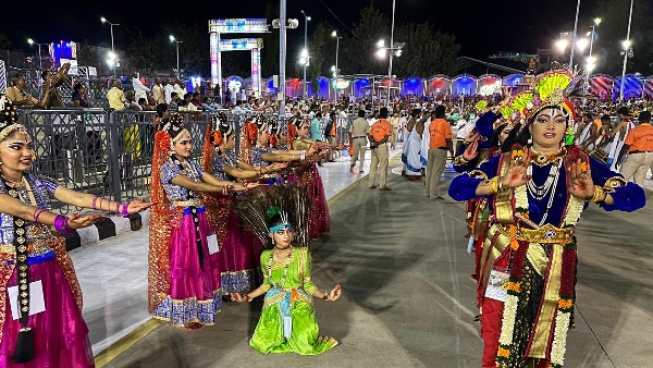 Lord Malayappa Swamy rides Chandra Prabha Vahanam in Tirumala