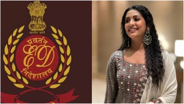 ED officials have issued notices to actress Navya Nair who is linked with an IRS officer