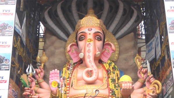 Arrangements were made for Vinayaka immersion with 35 thousand people