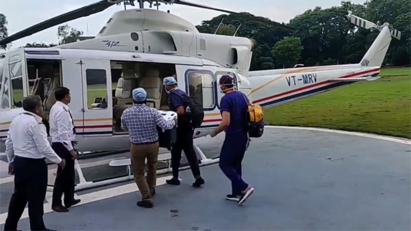 CM Jagan showed a good heart.. Helicopter for heart transplant!! CM Jagan showed a good heart.. Helicopter for heart transplant!!