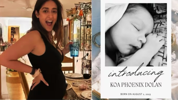 Actress Ileana shared her sons photo on Instagram.