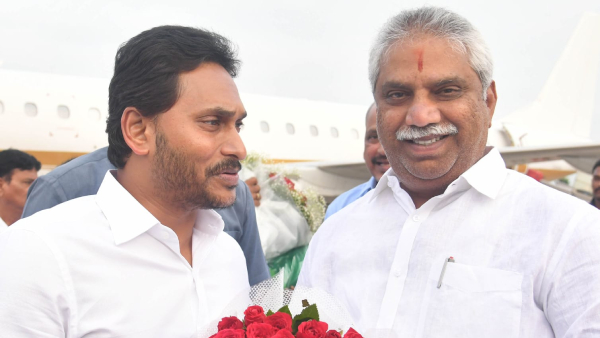  AP CM YS Jagan reaches Vijayawada from london