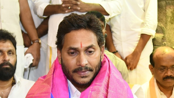 CM YS Jagan visits Tirumala and offered prayers to lord venkateswara