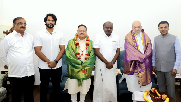 JDS party officially joined the NDA JDS party officially joined the NDA