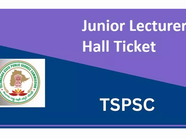 Telangana Junior lecturer exam hall ticket released