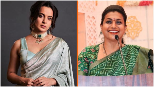 setback for AP Minister Roja from Kangana, bollywood actress to enter politics