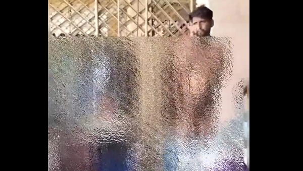A video of a man turning markets naked is going viral on social media