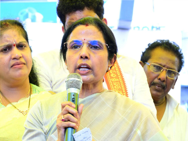 Nara Bhuvaneswari made interesting Comments over Chandra Babu Arrest and Party issues