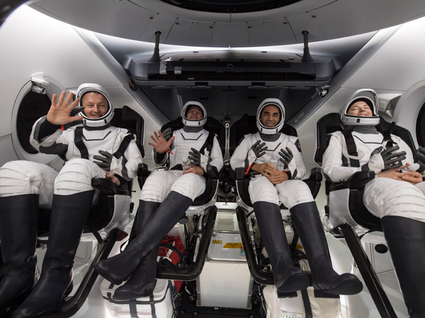 NASA astronauts have landed safely on Earth from space