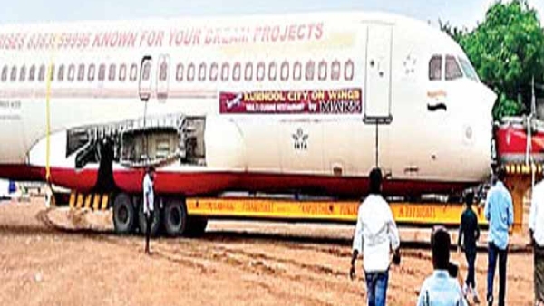 creative idea: Aeroplane hotel in AP kurnool for common man 