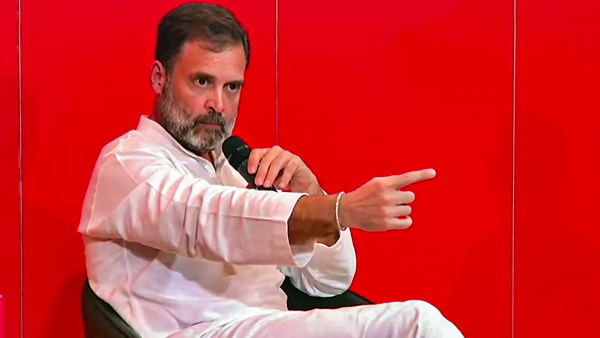 Congress leader Rahul Gandhi reacts to changing Indias name to Bharat Congress leader Rahul Gandhi reacts to changing Indias name to Bharat