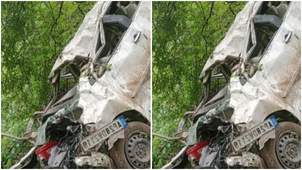 Road accident in Maharashtra: four telangana people killed, another four severely injured Road accident in Maharashtra: four telangana people killed, another four severely injured