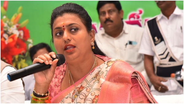 Minister Roja made Sensationa allegations against Chandra Babu and Pawan Kalyan