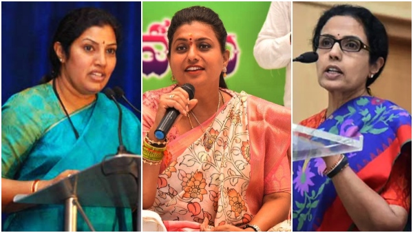 Minister Roja made Sensationa allegations against Chandra Babu and Pawan Kalyan