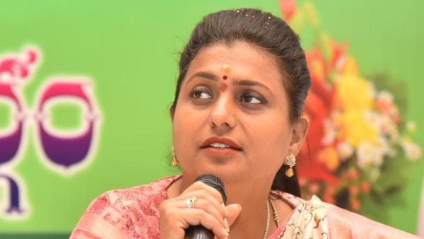 ysrcp minister roja celebrations on chandrababu remand 
