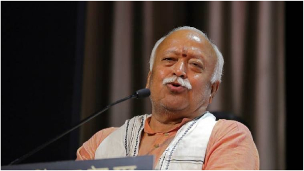 RSS chief Mohan Bhagwat said that we should all call India Bharat from now on.