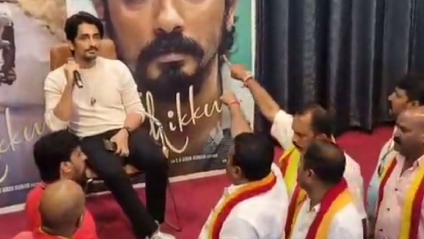 Cauvery row: actor Siddharth forced to leave press meet in Bengaluru