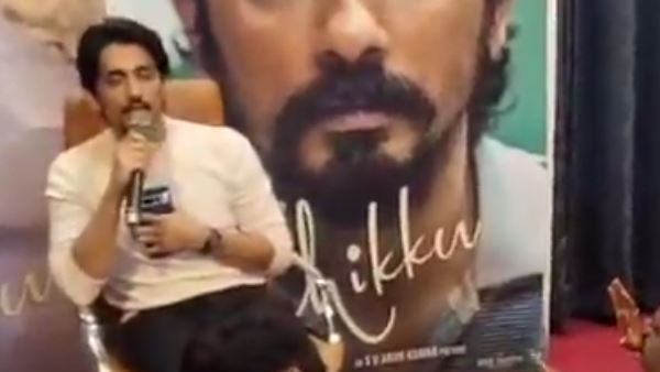 Cauvery row: actor Siddharth forced to leave press meet in Bengaluru