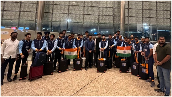 Indian cricket team left for China to participate in Asian Games 2023 Indian cricket team left for China to participate in Asian Games 2023