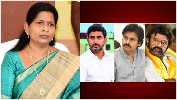 Home Minister Taneti Vanitha warns Nara Lokesh, Pawan Kalyan, Balakrishna!!
