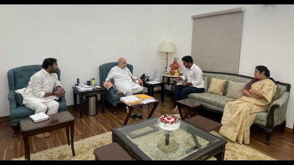  Nara lokesh meets home minister amit shah on chandrababu arrest issue