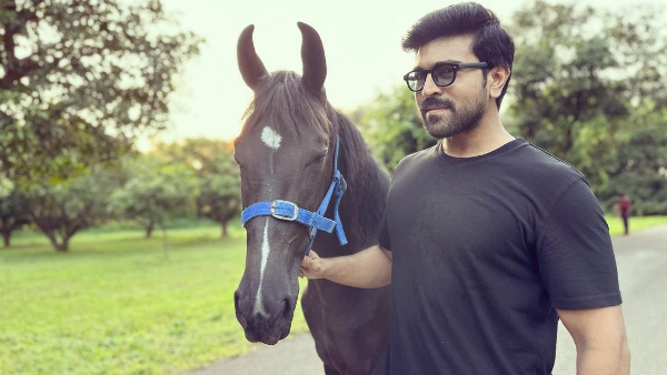 Ramcharan is introduces his new friend.. do you know who..