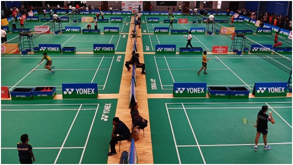 A badminton tournament was organized under the auspices of the Games in Atlanta