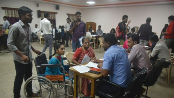 ys jagan government good news to differently-abled-4 percent reservation in appsc jobs, promotions