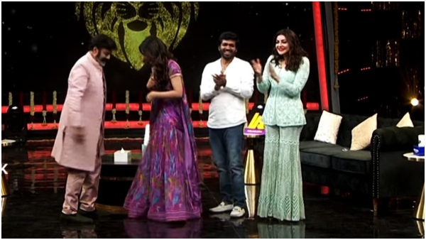 nandamuri balakrishna indirect punches on chandrababu episode in AHA Unstoppable show promo 