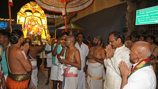 Srivari Navaratri Brahmotsavams 2023 begins at Tirumala