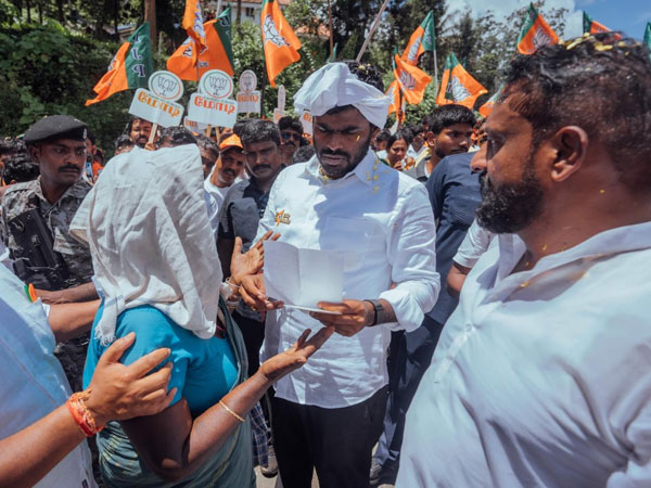 Annamalai padayatra Annamalai padayatra