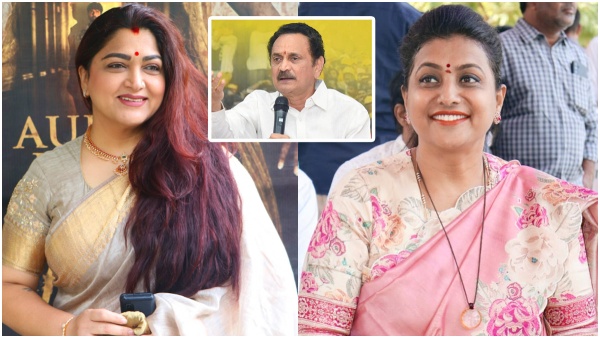 Actress Khushbu serious on TDP leader Bandaaru over comments against MInister Roja