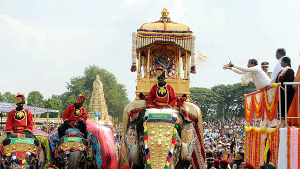 Mahisha Dussehra celebrations, the reason for the controversy, were the BJP leaders who gave the warning.