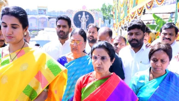 Nara Bhuvaneswari Nijam Gelavali Yatra to begin from Naravari Palle today Nara Bhuvaneswari Nijam Gelavali Yatra to begin from Naravari Palle today